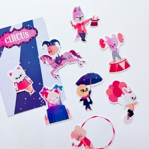 Skzoo Circus Bundle Stickers // skzoo