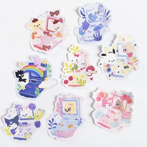 Skzoo x sanrio nintendo Stickers // Stray Kids