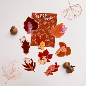 Skzoo Leaves Bundle Stickers // skzoo