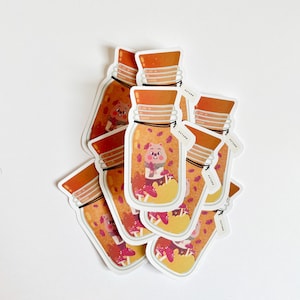 Autumn Quokka Bottle Matt Stickers // Stray kids