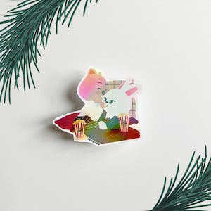Minsung XMas Holo Stickers // Stray Kids
