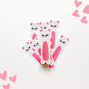 Long Jiniret clear stickers // Straykids