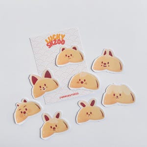luckyzoo skzoo bundle stickers // stray kids