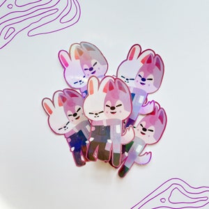 Minchan Holo Stickers