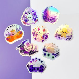 Skzoo Halloween Vinyl Holo Stickers // Stray Kids
