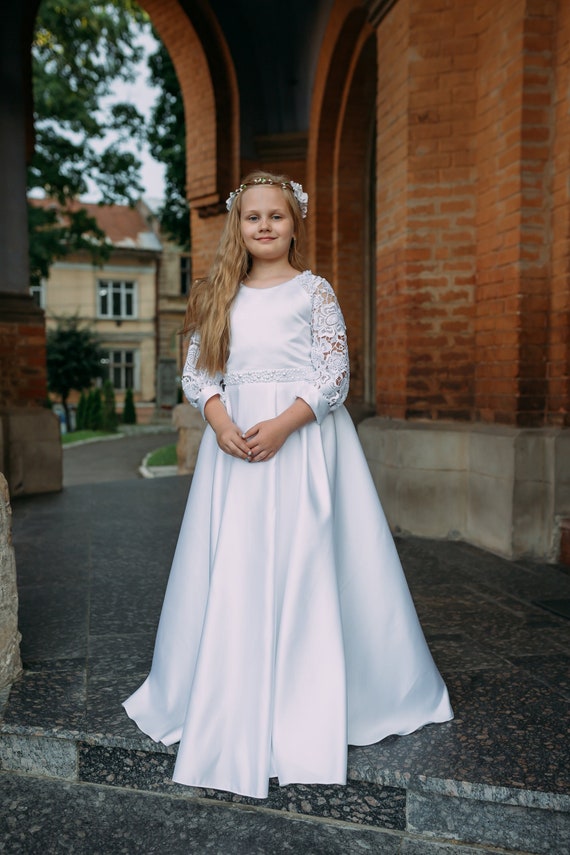 Robe de premi re communion robe de sainte communion robe de