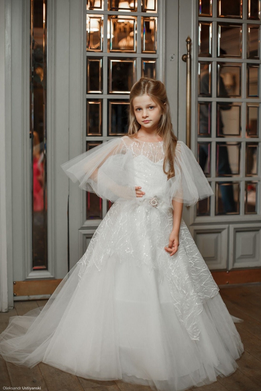 Puffy first hotsell communion dresses