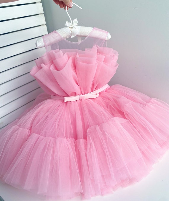 Pink Dress for Toddler Girl, Premium Quality