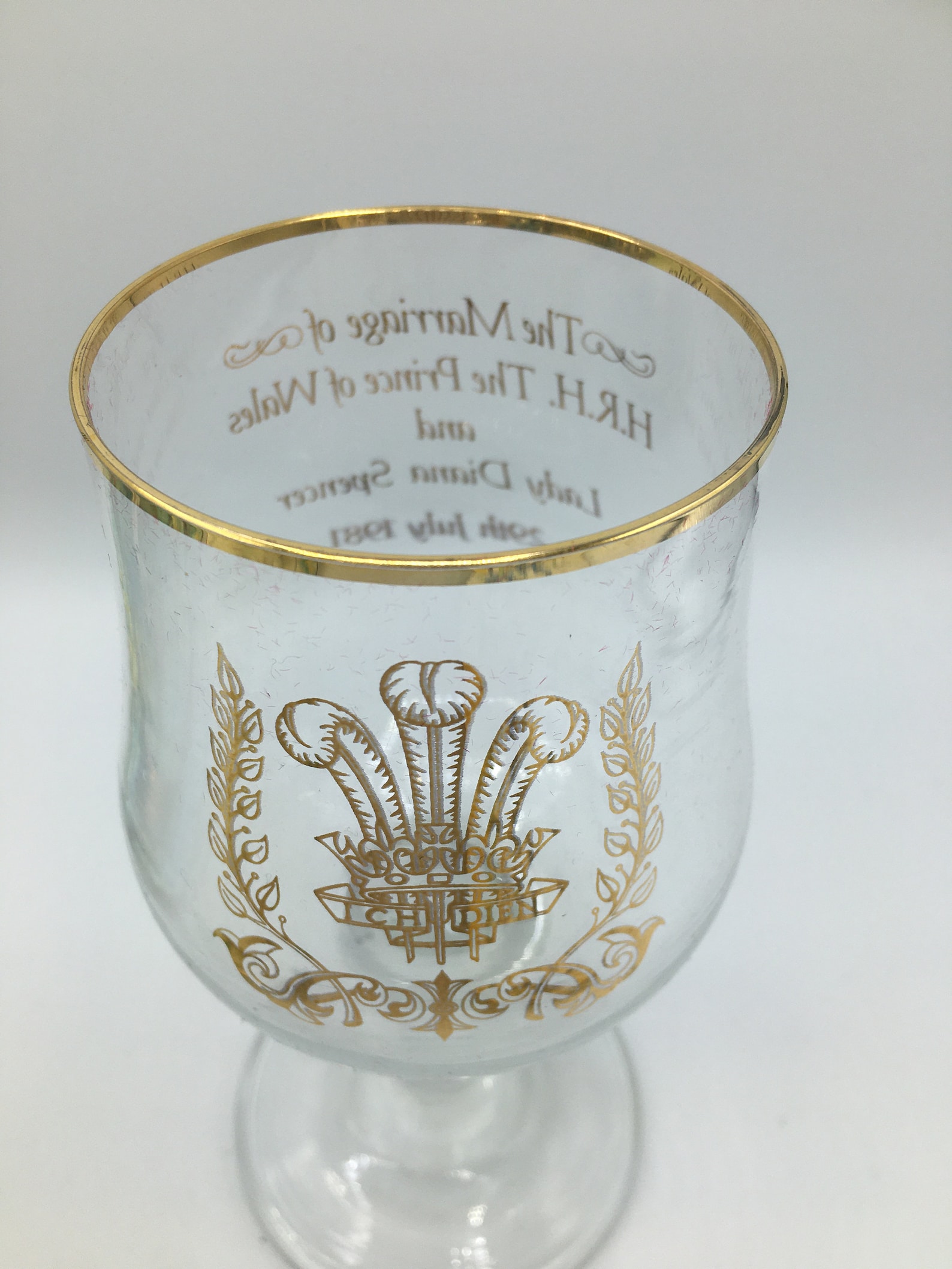 Royal Wedding Goblet to Commemorate the Marriage of Prince | Etsy