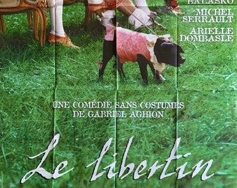 Le Libertin Original 2000 French Poster 63"x47"