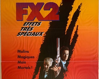 FX 2 Original 1991 French Poster 63"x47"