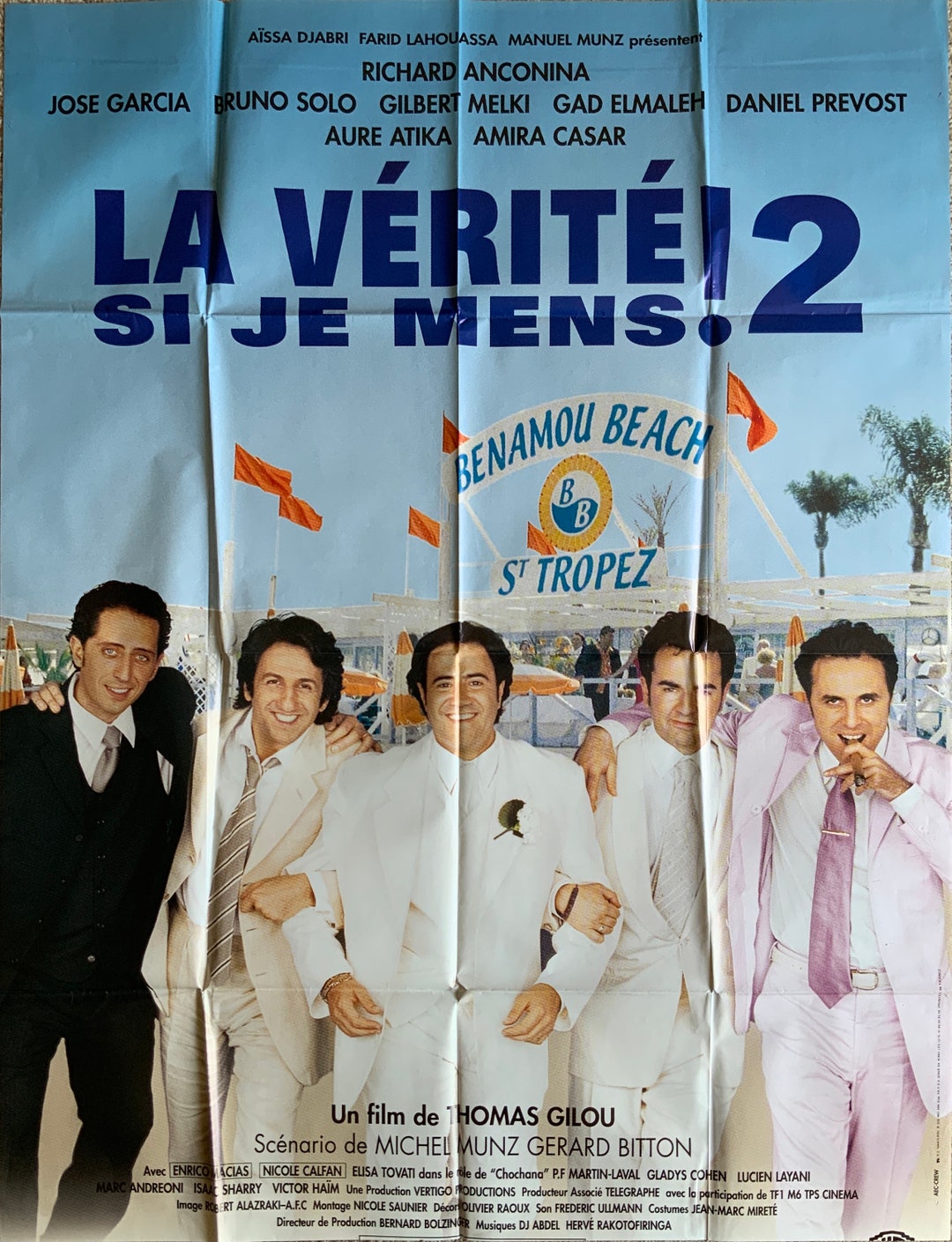 La Verite Si Je Mens 2 Original 2001 French Poster - Etsy