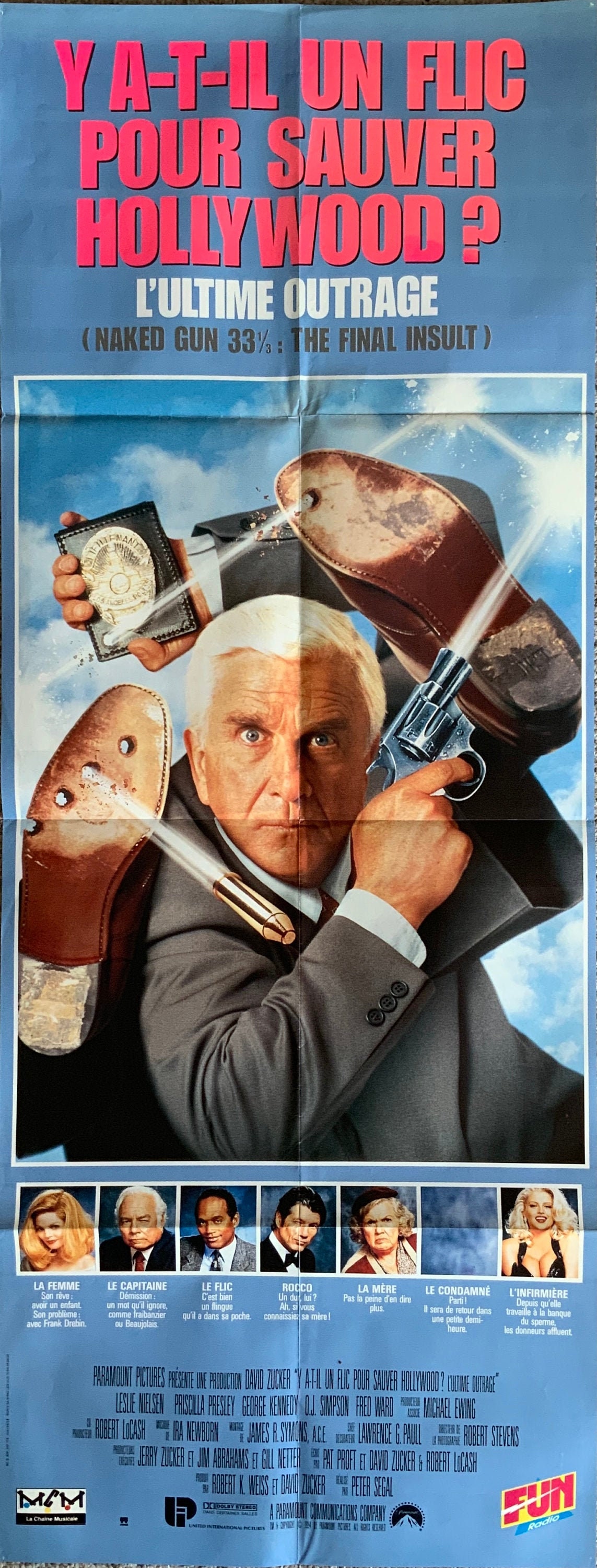 Naked Gun 331/2 Y A-t-il Un Flic Pour Sauver Hollywood Original 1994
