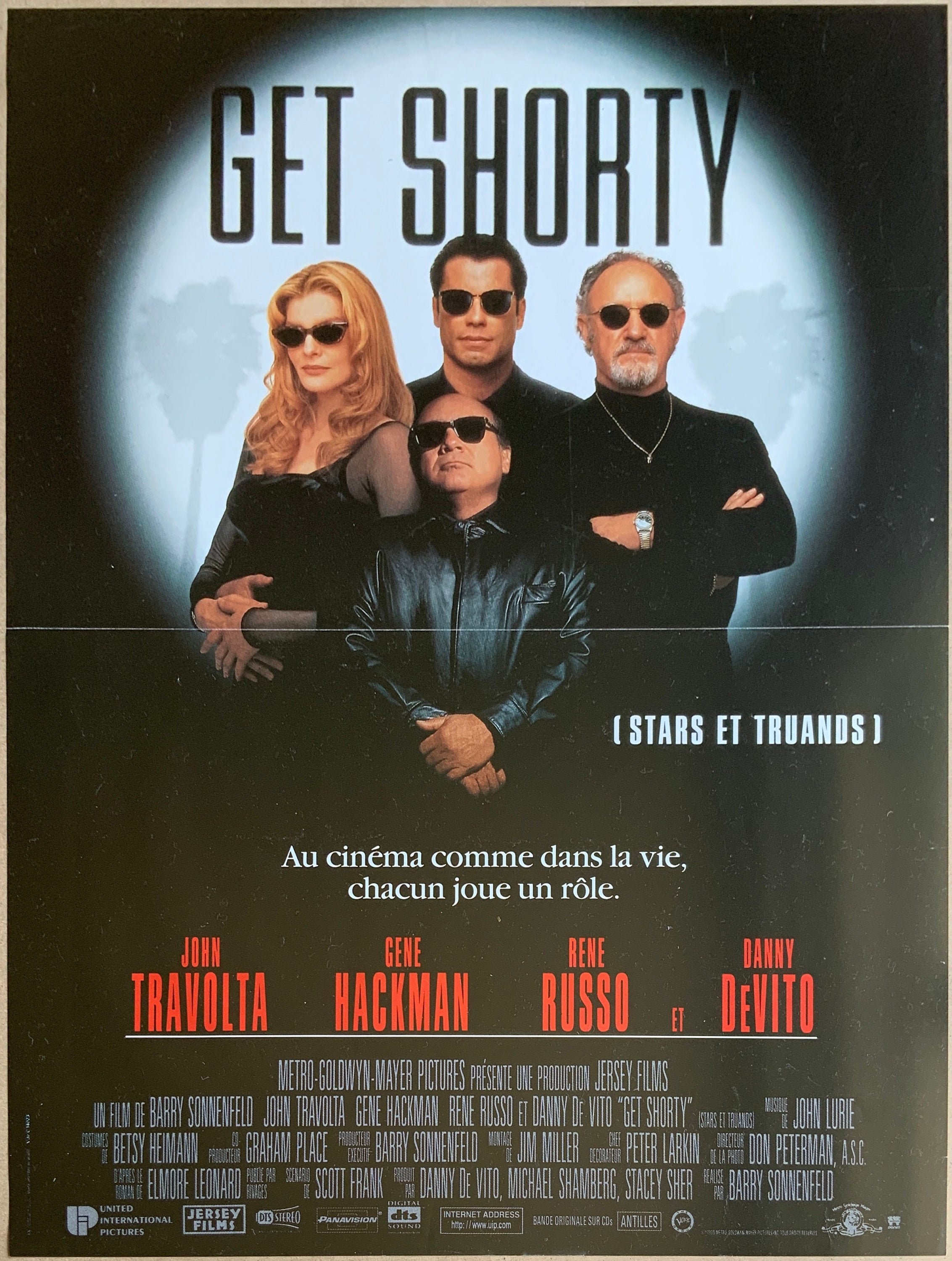 Get Shorty (1995) Original One-Sheet Movie Poster - Original Film