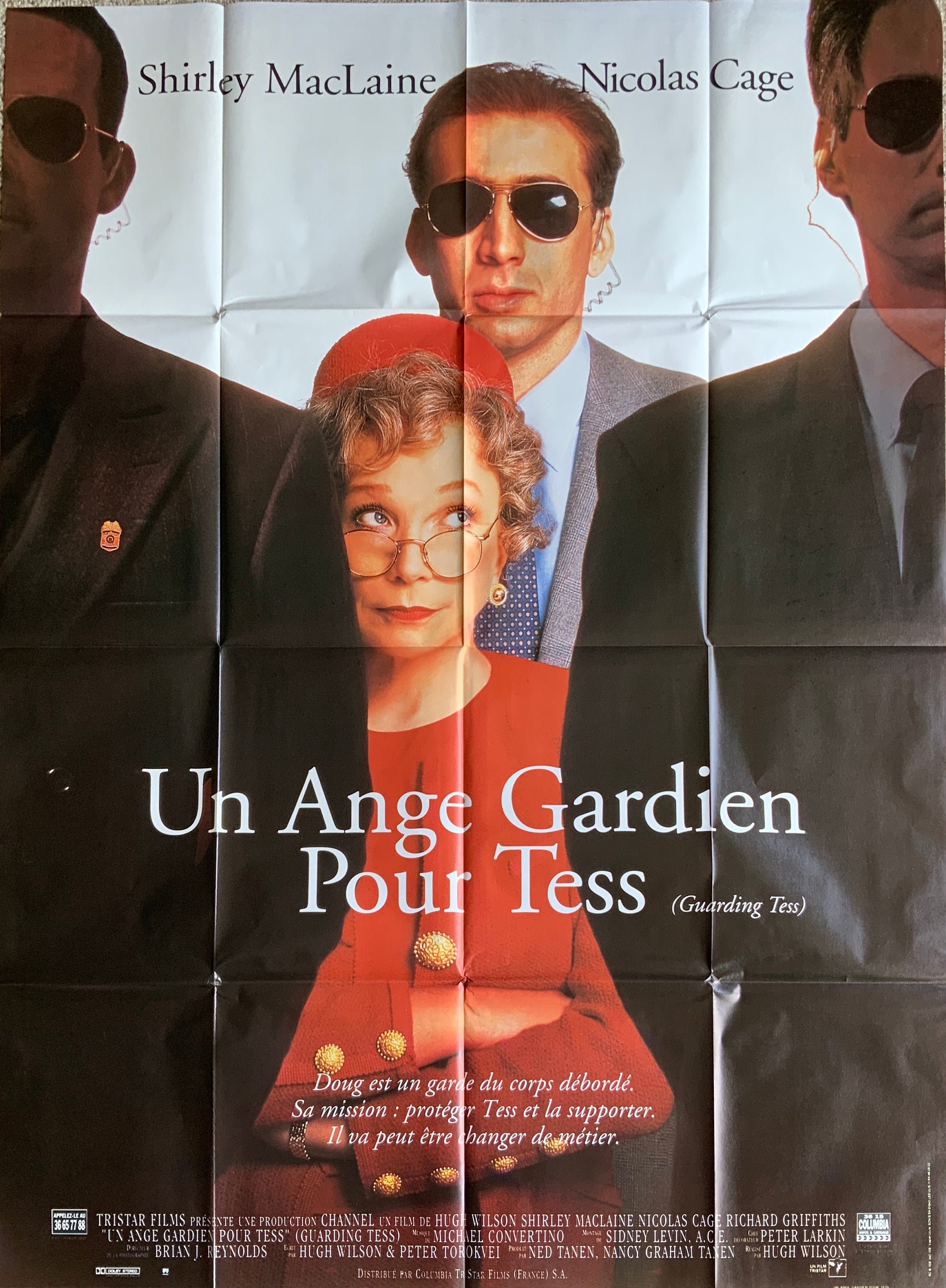 Guarding Tess un Ange Gardien Pour Tess Original 1994 French Etsy UK Guarding Tess un Ange Gardien Pour Tess Original 1994 French Etsy UK