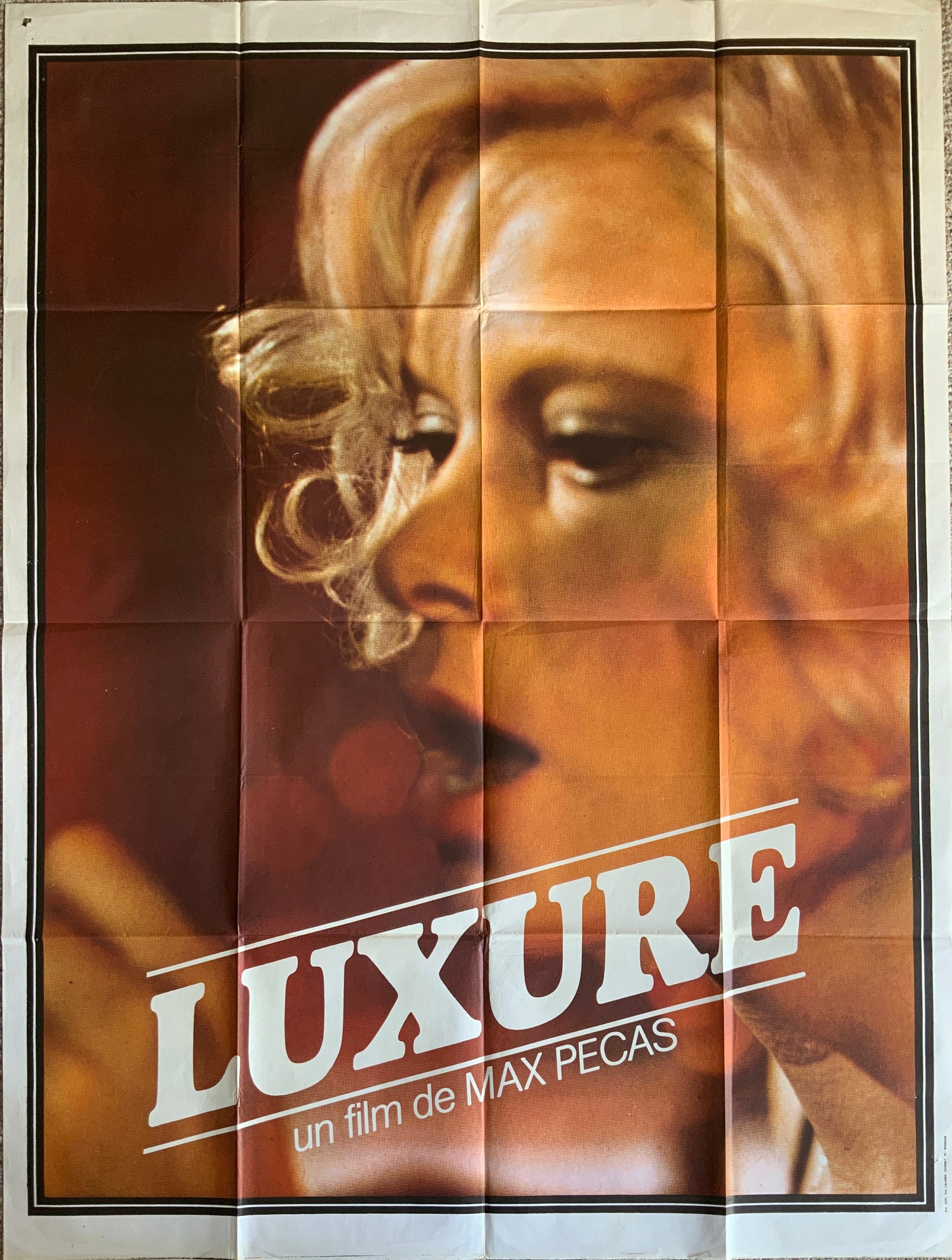 Luxure Original 1976 French Poster 63x47 collector - Etsy