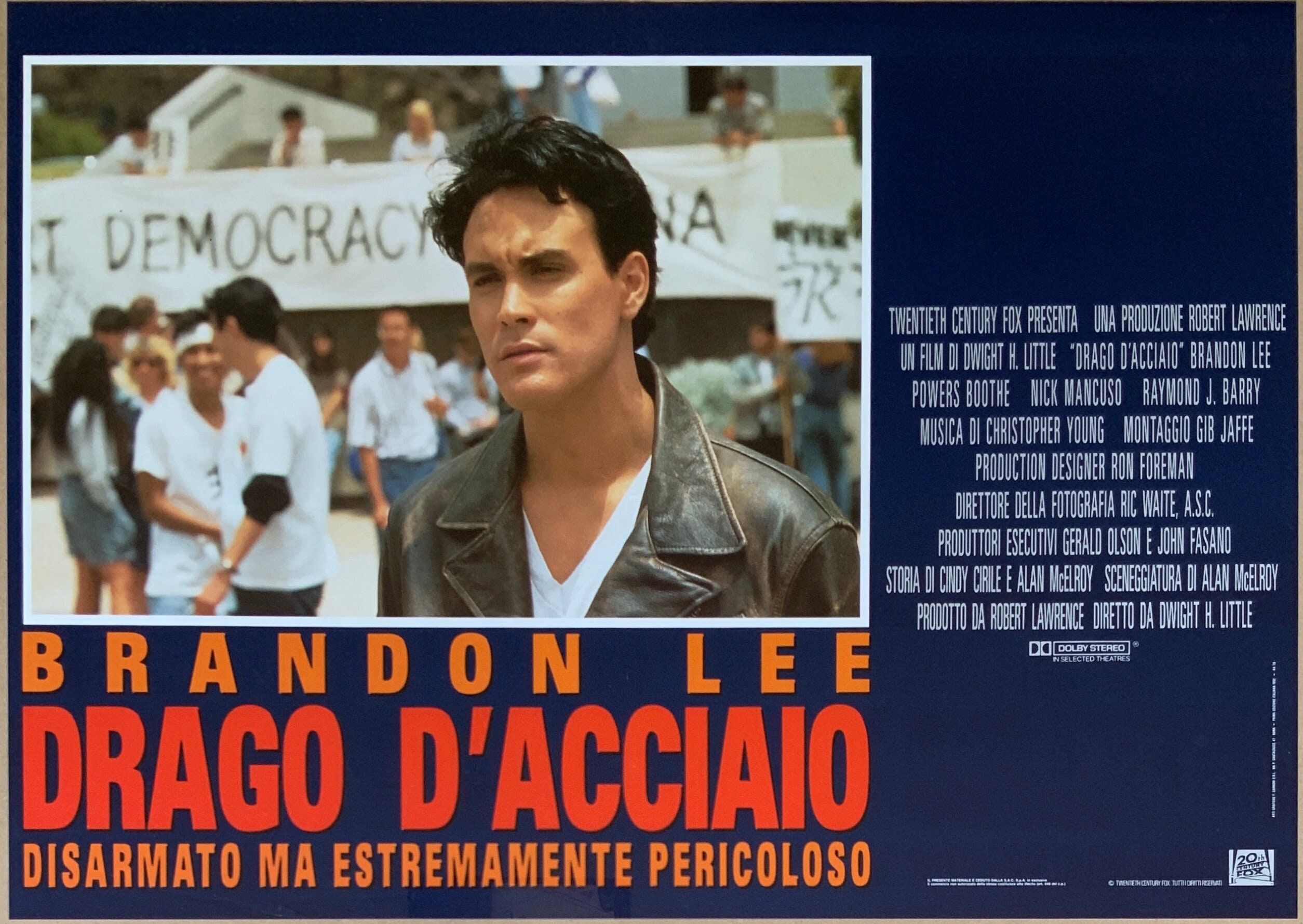 Rapid Fire drago D'acciaio Original 1992 Italian Promo - Etsy