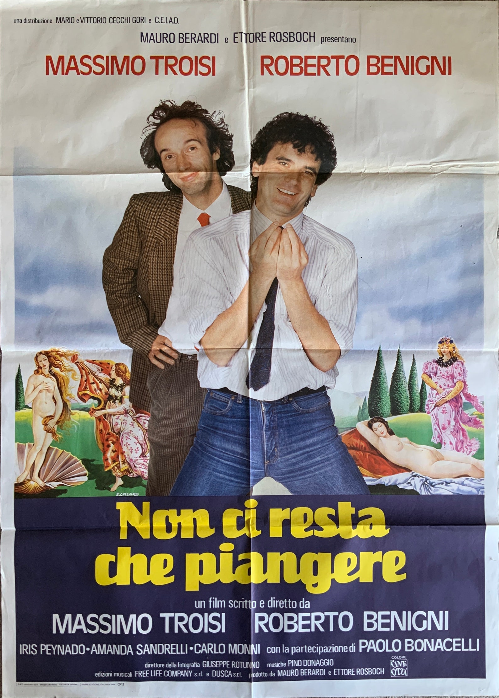Non Ci Resta Che Piangere Original 1984 Italian Poster 55x39 Etsy Non Ci Resta Che Piangere Original 1984 Italian Poster 55x39 Etsy