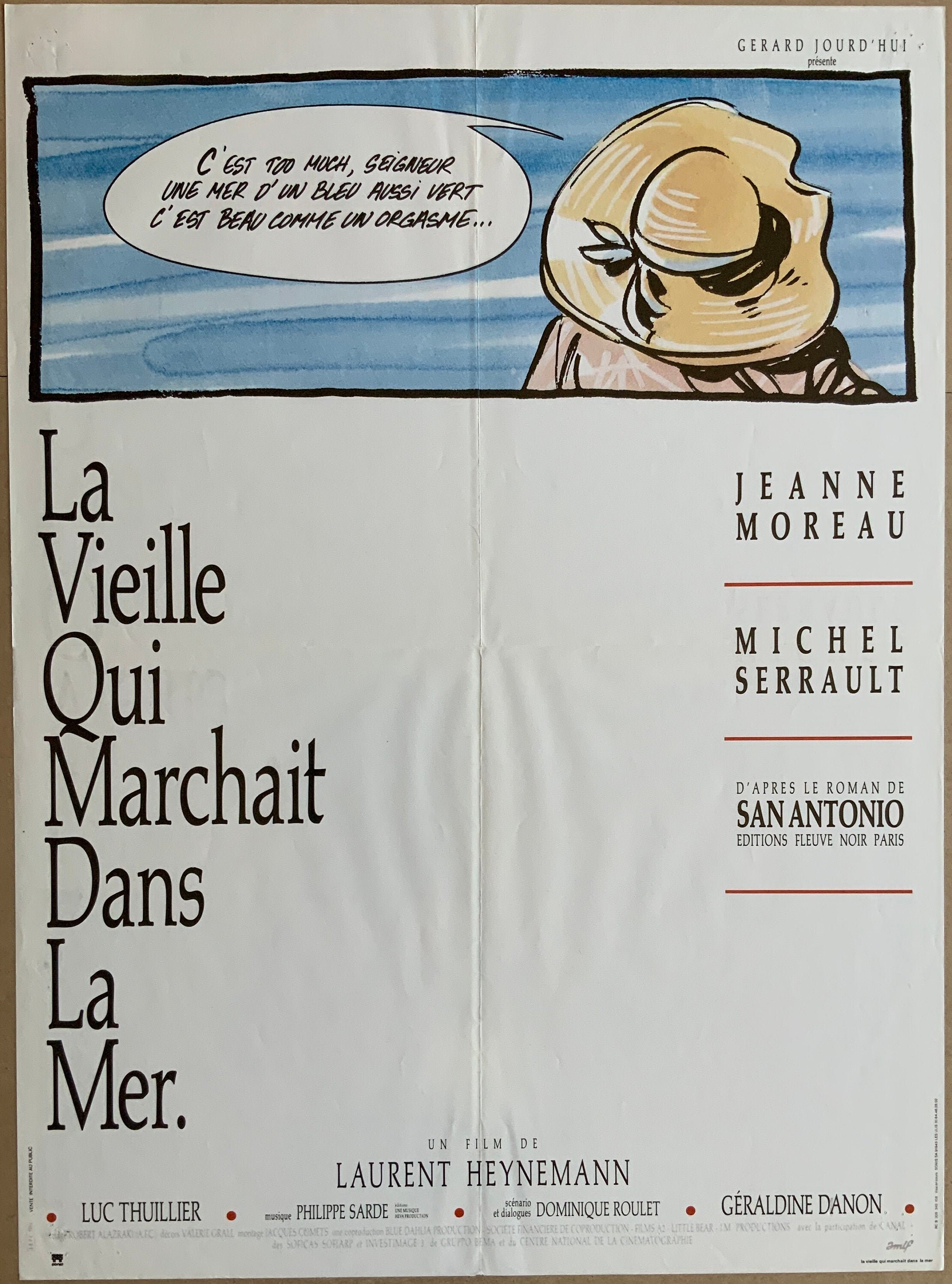 La Vieille Qui Marchait Dans La Mer Livre La Vieille Qui Marchait Dans La Mer Original 1991 French | Etsy