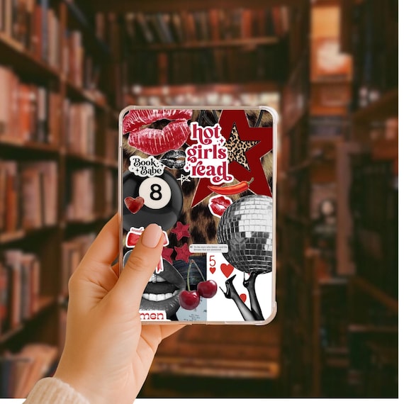 Red Hot Girls Read - Book Babe - Animal print Kindle Insert