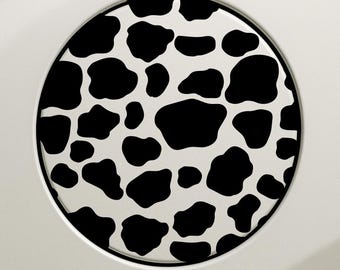 Cow Print Decal - Gas tank sticker