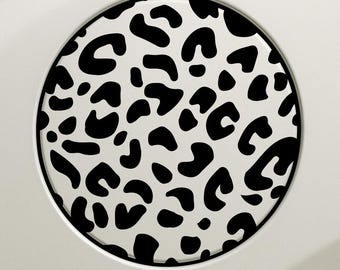 Leopard Print Decal - Gas tank sticker