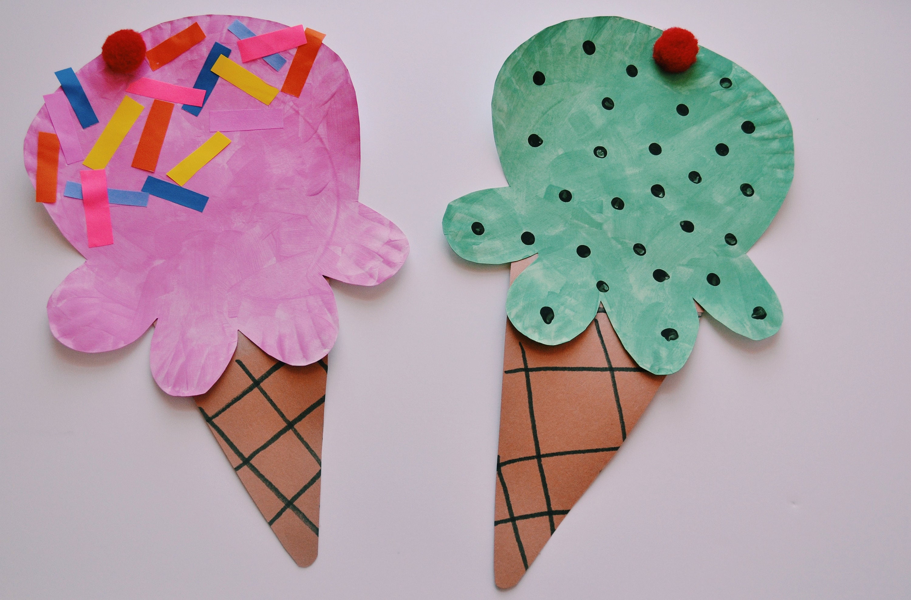 Ice Cream Art Set, Girls Artist Set, Toddler Crayon Set, Kids Arts