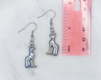 Egyptian Cat Earrings