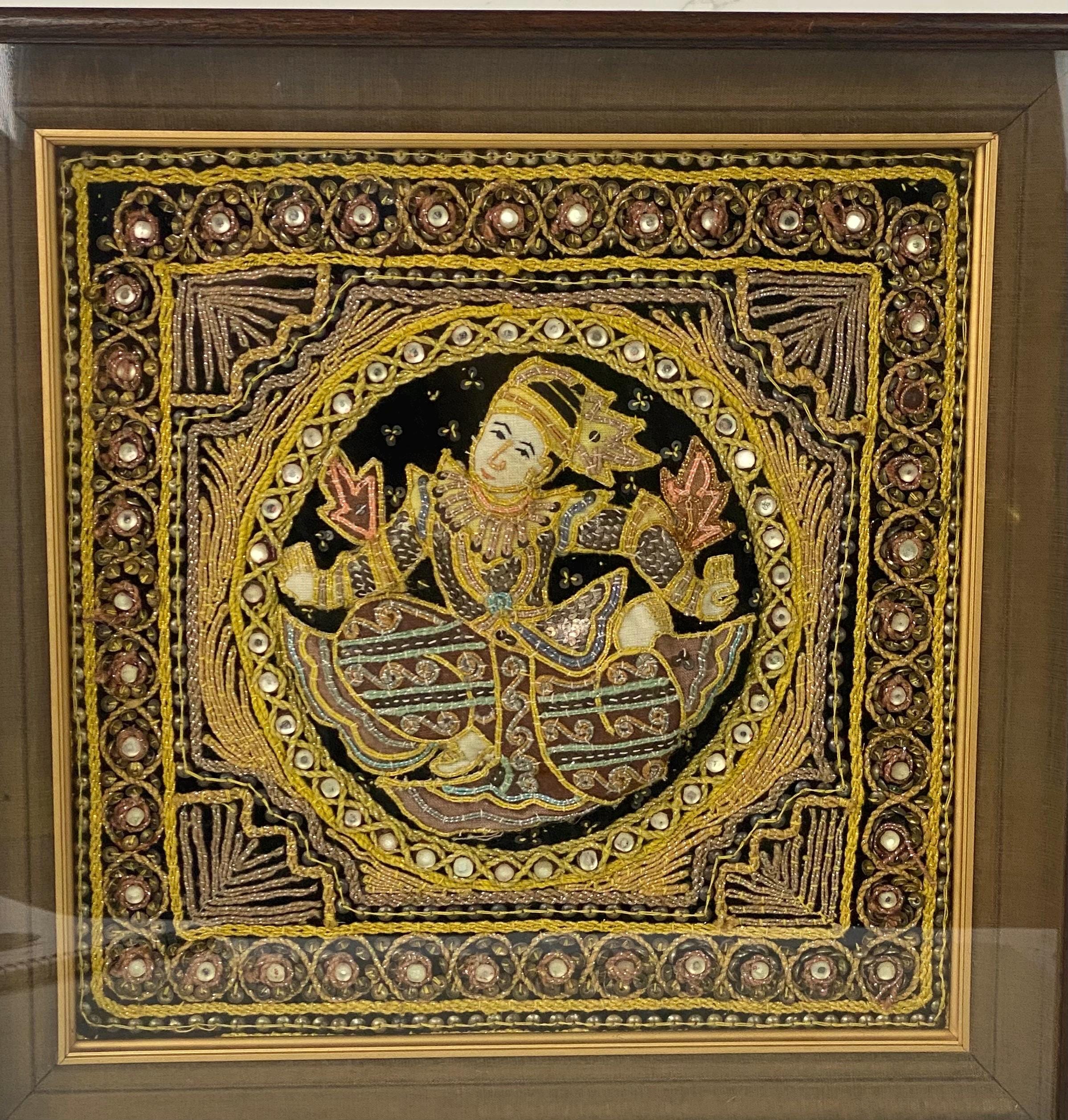 Burmese Tapestry Kalaga - Etsy