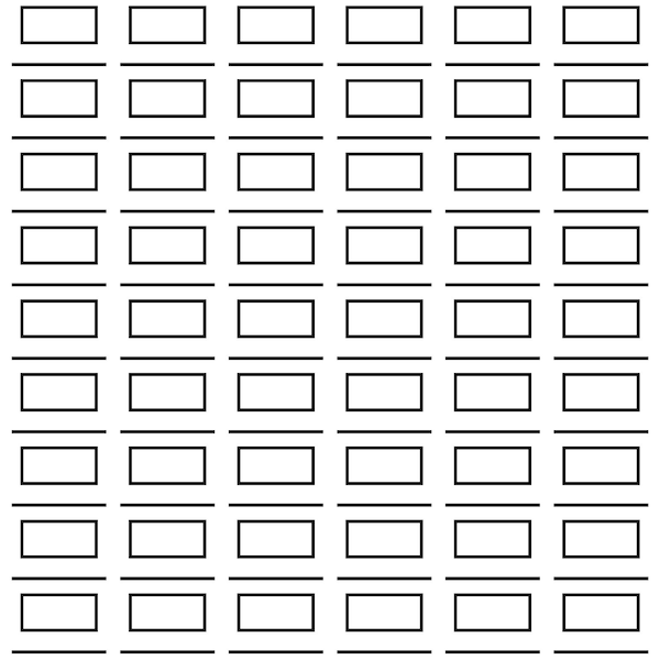 Swatch Template for 60 colors Alcohol Markers, Color Pencils, Gel Pens, Watercolor Pens, paint & more! Bigger boxes/type fields downloadable