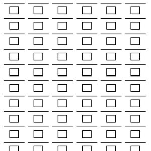 Printable Pen Test and Colour Swatch Template for Journaling