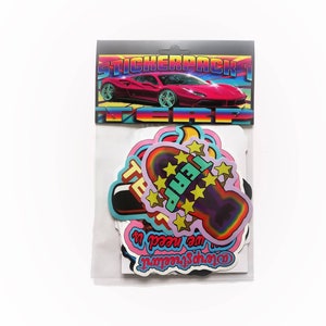 Streetart stickerpack, stickers made from streetartist stickerartist terp or terpstreetart from sweden