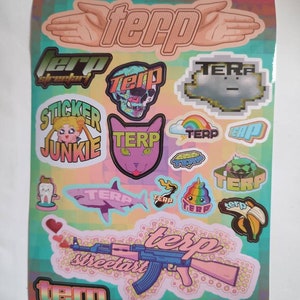 TERP sticker sheet