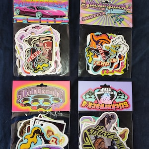 Streetartist terps stickerpack 1, 2, 3 and 4