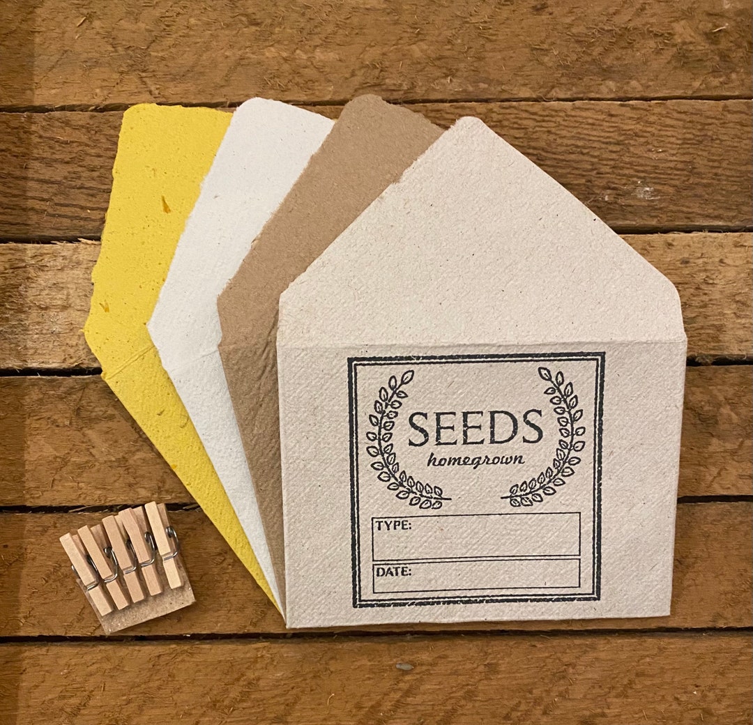 Seed Envelopes Etsy