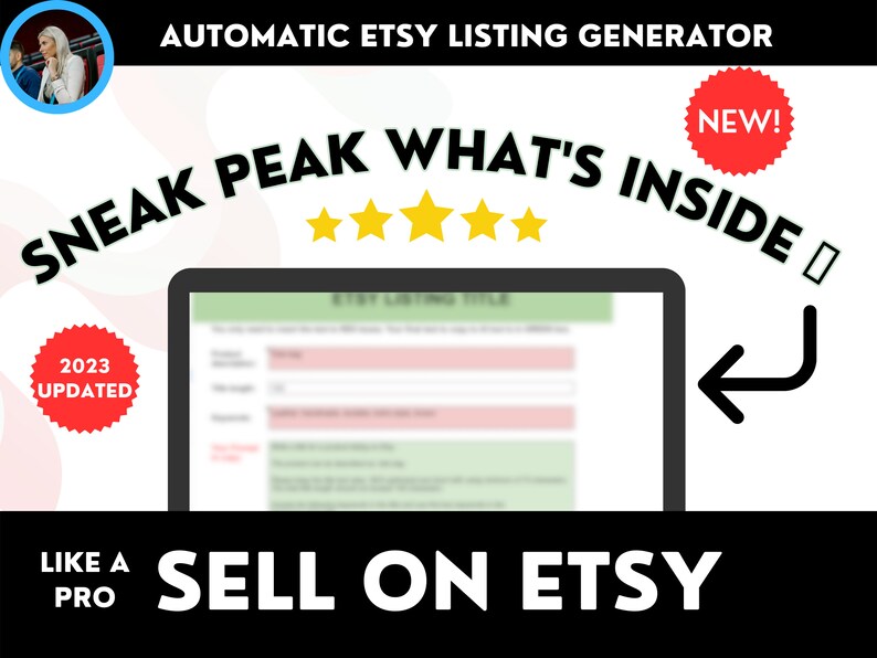 Bard AI Etsy Listing Description Generator Automatic Prompts Etsy