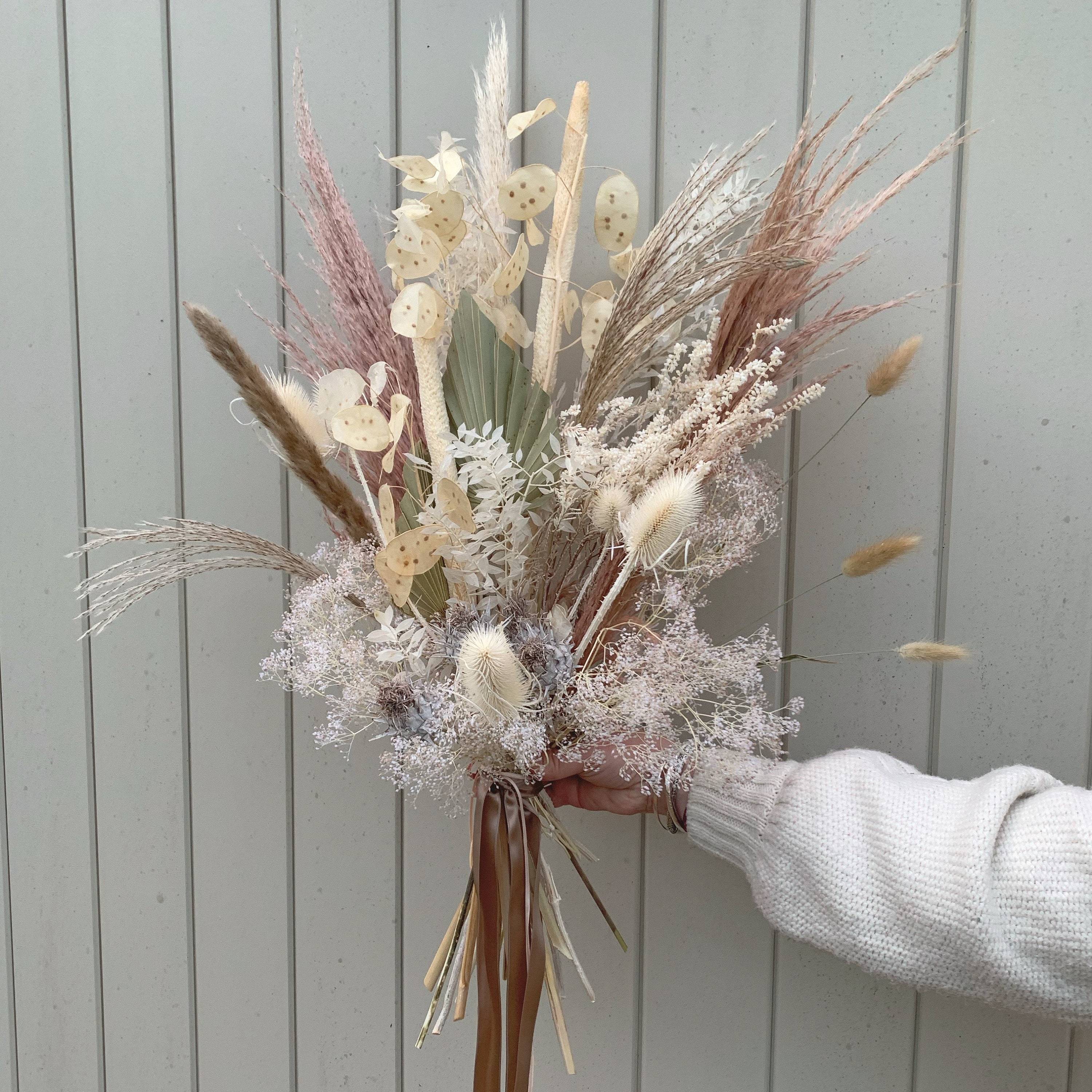 Natural dried floral arrangement/floral arrangement/dried Etsy