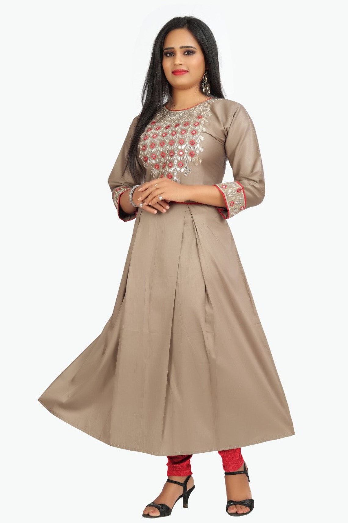 latest western gown