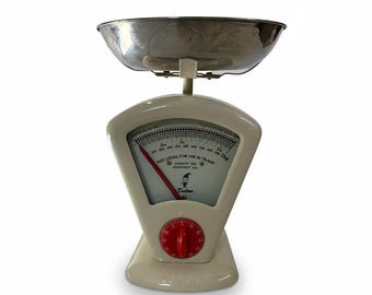 Dulton Kitchen Scale | Yasu Sasamoto Japanese Design, Retro Food Scale