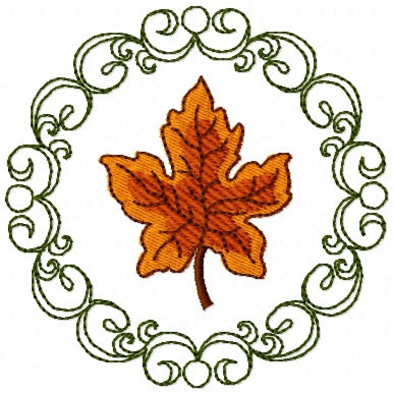 Fall Embroidery Design Autumn - Machine Embroidery Designs Set - Etsy