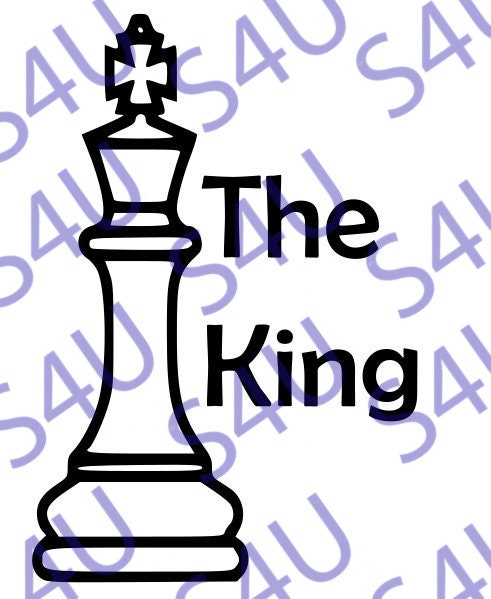 King and Queen Chess Peices SVG for Cricut and Other Cutting | Etsy