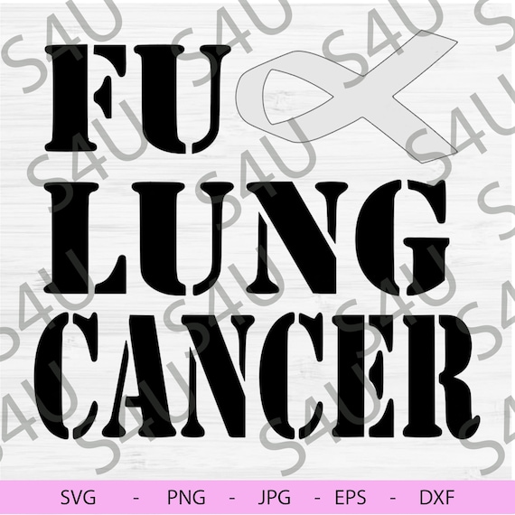 Fck Cancer Tshirt White Ribbon Lung Cancer Awareness Shirt Fck Cancer Tshirt White Ribbon Lung Cancer Awareness Shirt