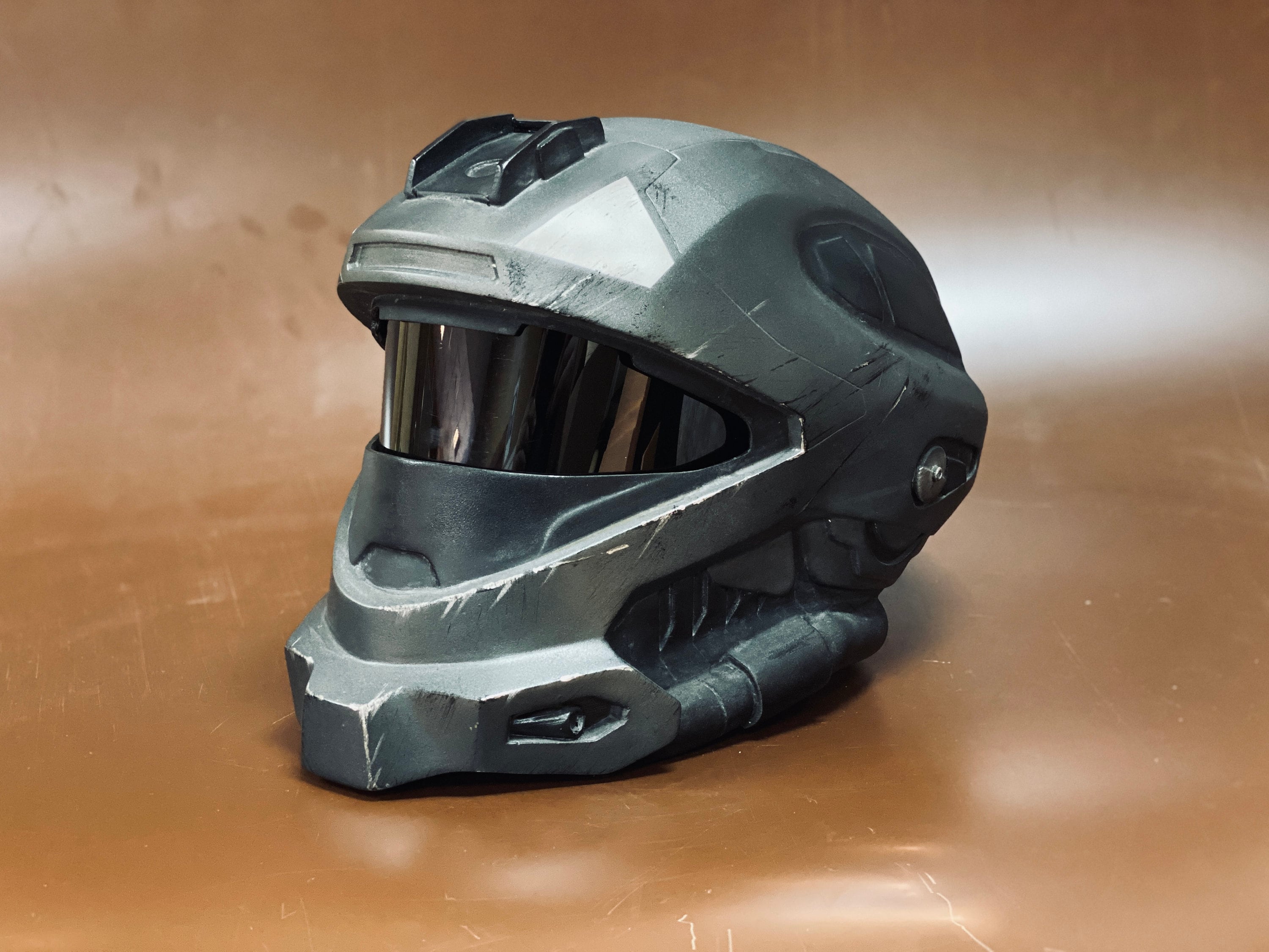 Halo Reach Recon helmet Any painting is FREE Airsoft Cosplay Etsy