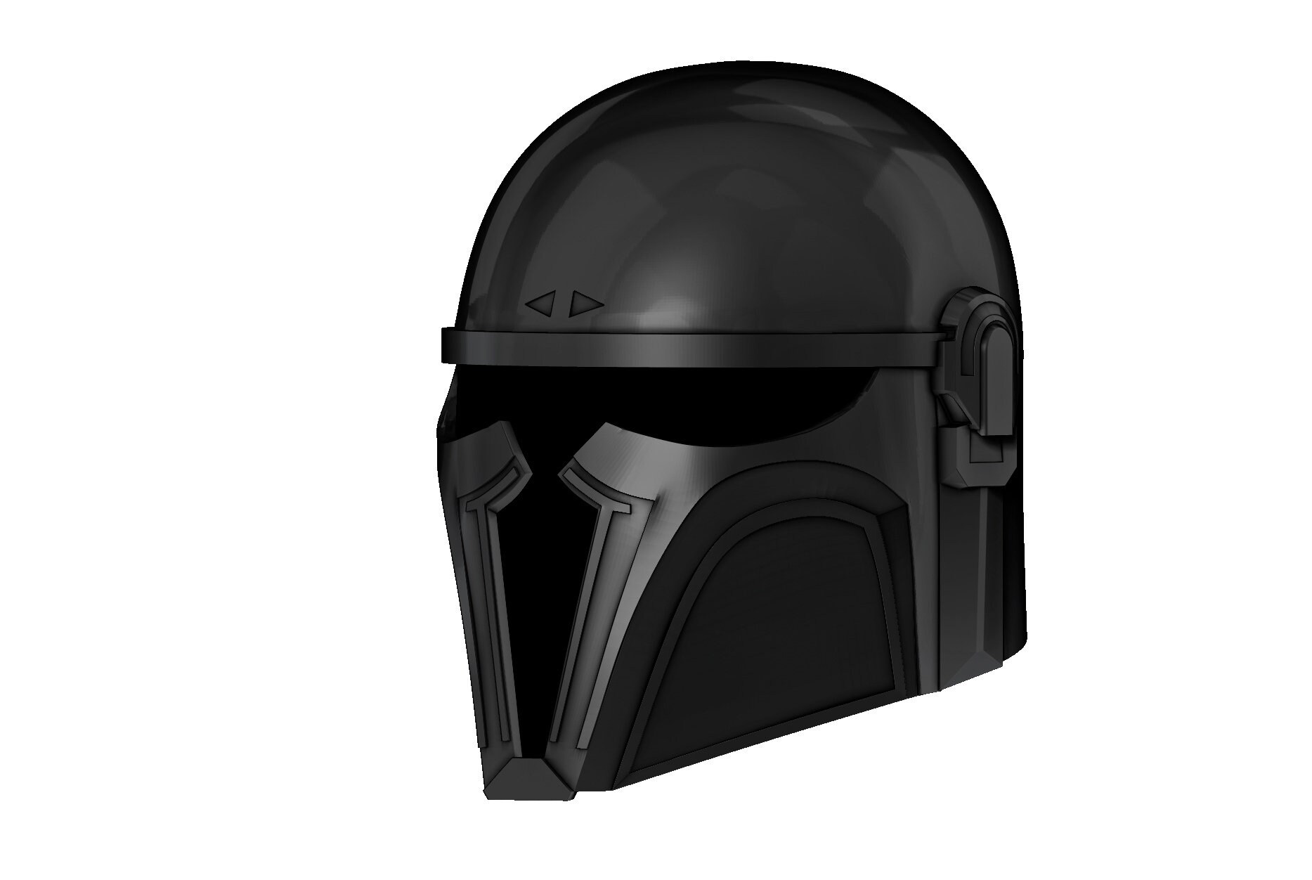 Star Wars Mandalorian Helmet Version 17 3D MODEL | Etsy