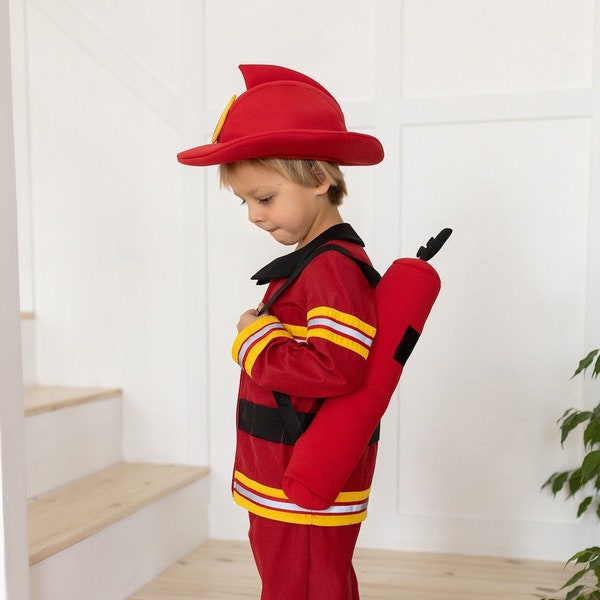 Firefighter costume for boy or toddler