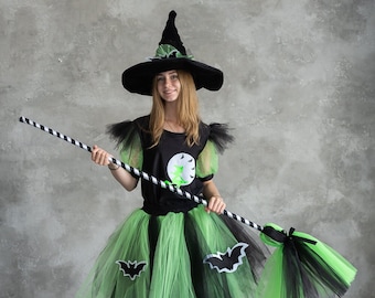 Costume Da Strega - Verde/nero - 25.00€ - Kiabi - Foto 8