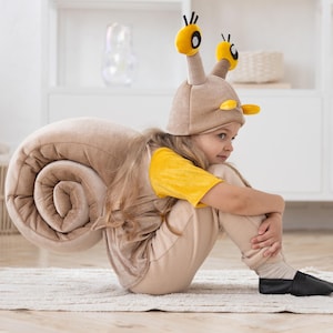 Slakkostuum voor kinderen, Halloween-kostuum voor peuters, outfit peuterdieren