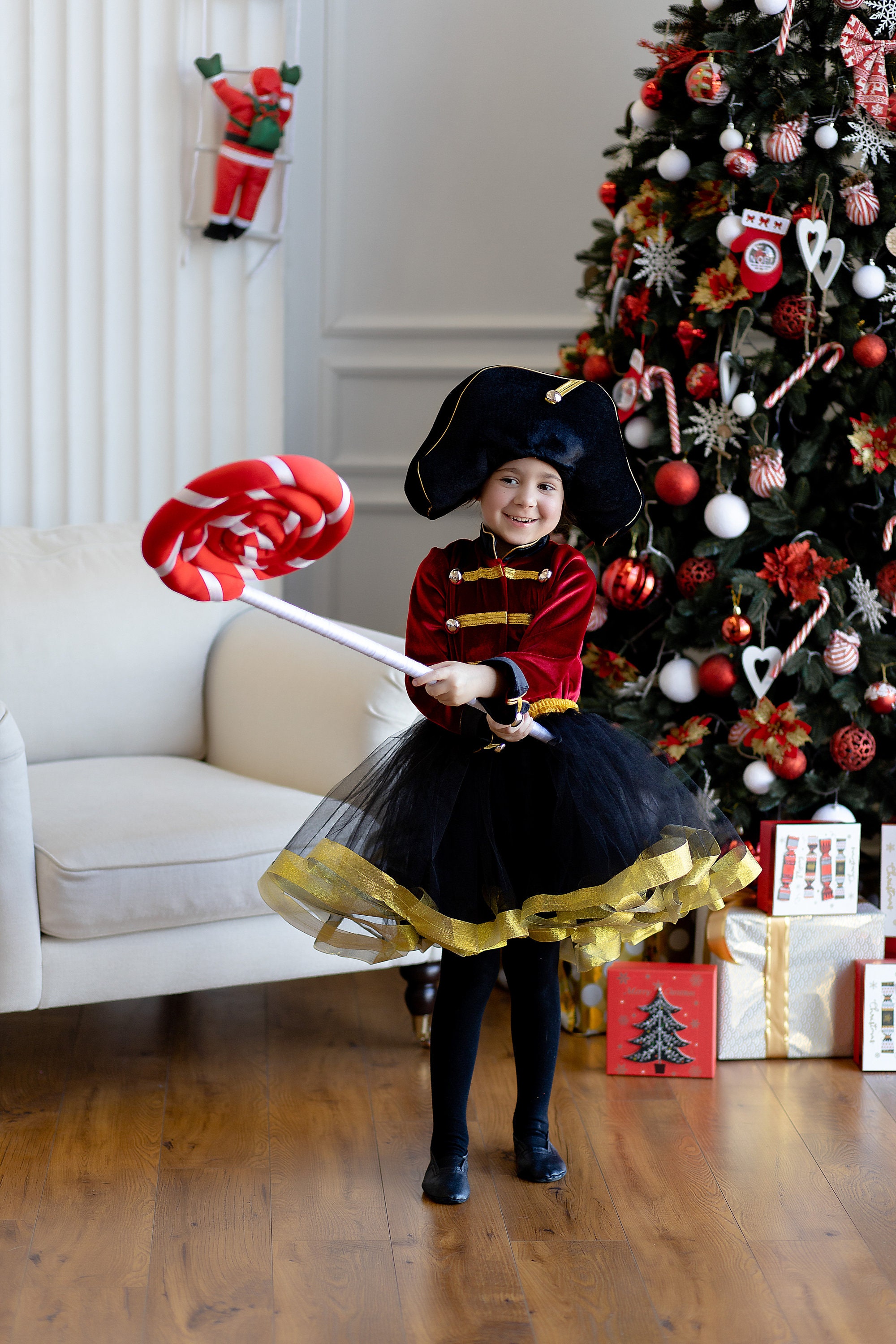 Nutcracker Christmas Costume for Toddler Ringmaster Jacket Etsy