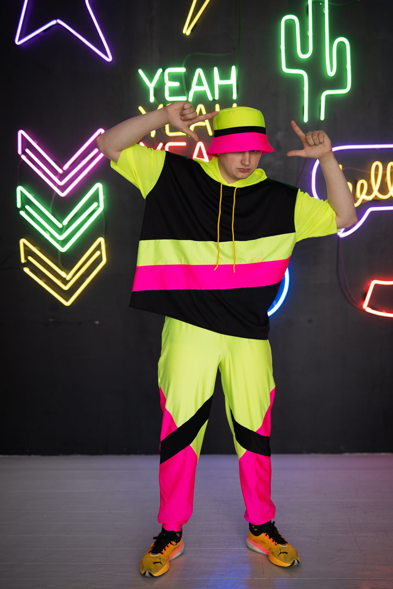 Crazy neon outfits hotsell