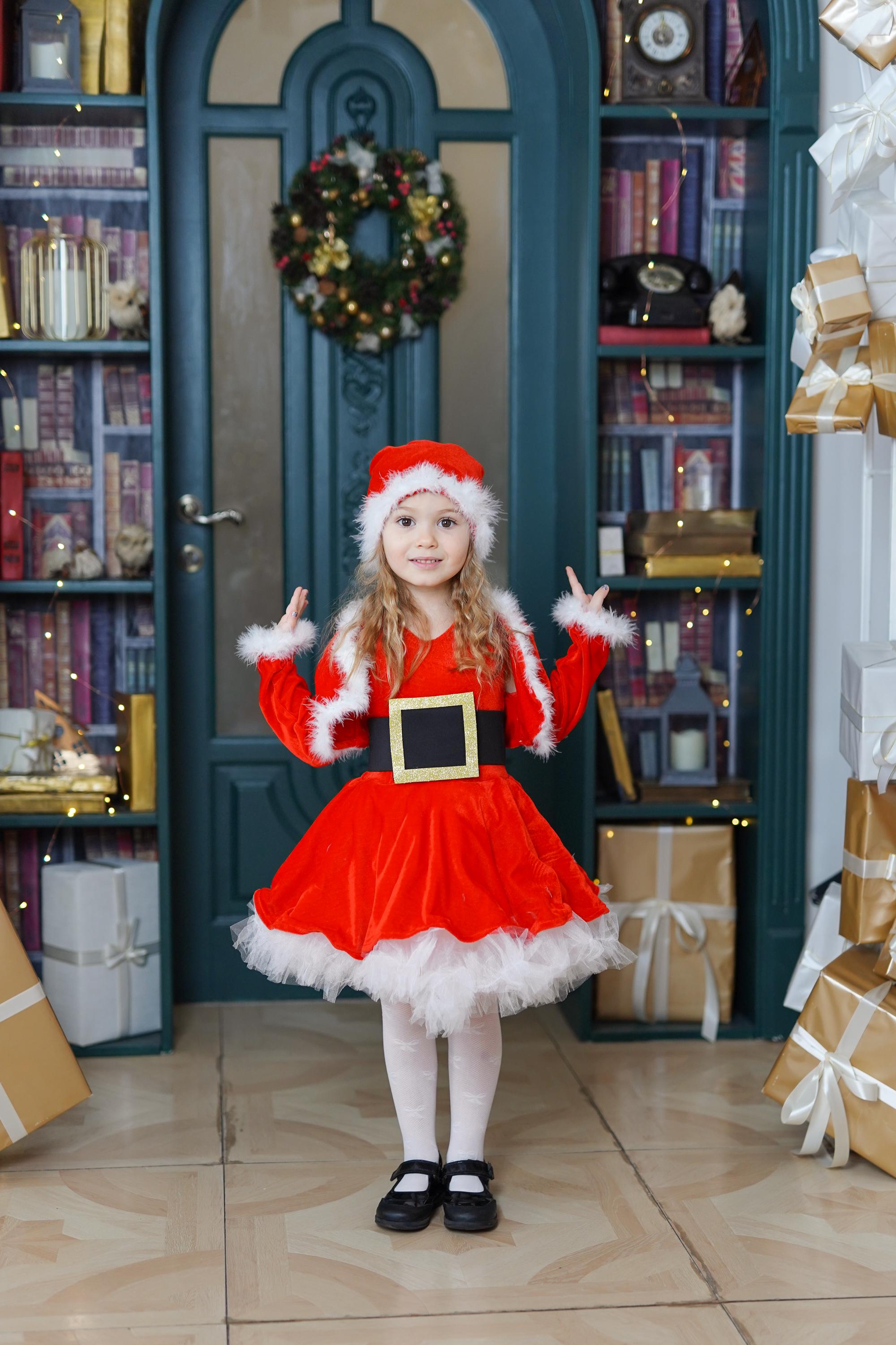 white christmas dresses sonata aw23 christmas (handmade to order) – Little Closet BabyWear main image 0